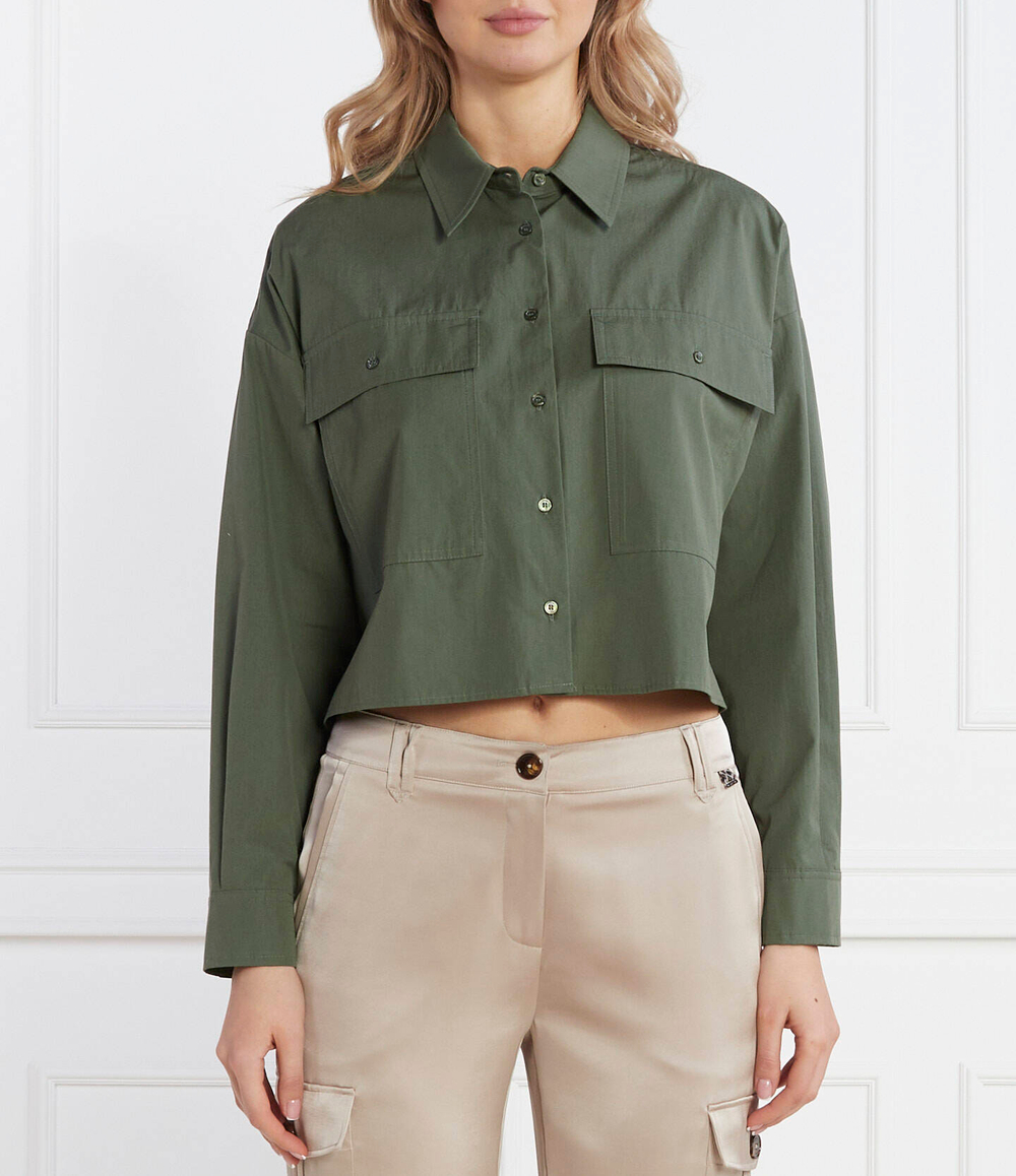 Рубашка carter Weekend MaxMara - зеленый(151110116)