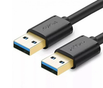 Кабель USB-USB 3.0, 2 м черный