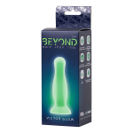 Зеленая светящаяся в темноте анальная втулка 10см ToyFa Beyond Victor Glow 873011