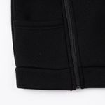 Толстовка с косой молнией "Уголь" утепленная