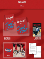 Альбом PARK WOO JIN (AB6IX) - COOL & HOT 1st Single Album 2 Version SET