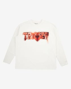 Лонгслив Trigger белый