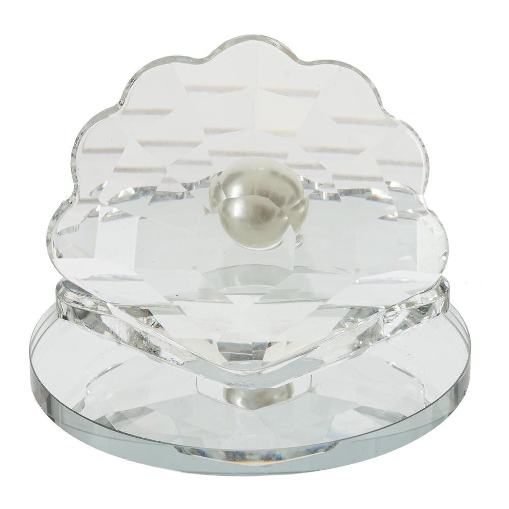 GAEM Фигурка декоративная "Жемчужина в раковине", L6 W6 H4,5 см