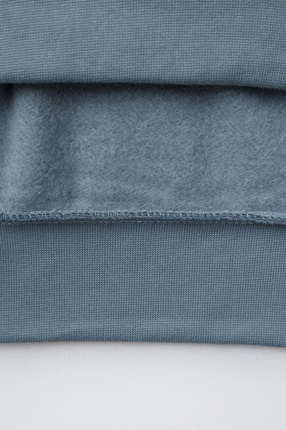 ZARA ТОЛСТОВКА JOGGING С НАДПИСЬЮ, ГОЛУБОЙ