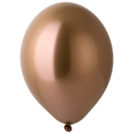Шар латексный Хром 36 см (Коричневый)