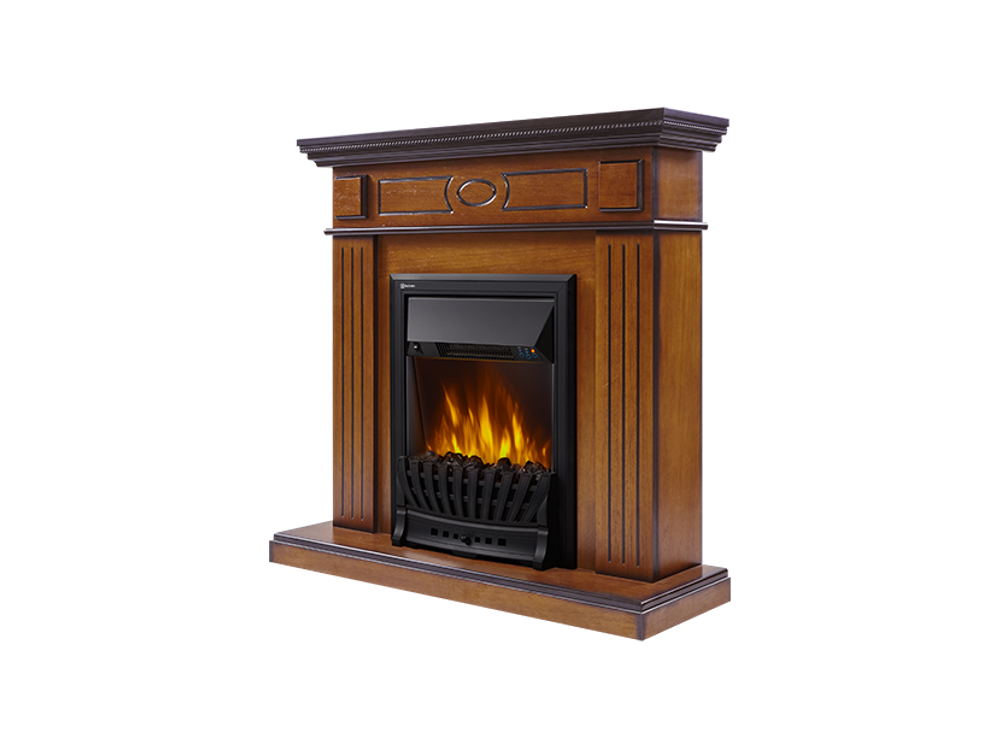 Портал Firelight Bianco Classic шпон орех