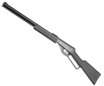 Винтовка пневматическая Borner Lever Action (скоба Генри, пластик, XSV0S01) кал. 4.5 мм, 3 Дж.