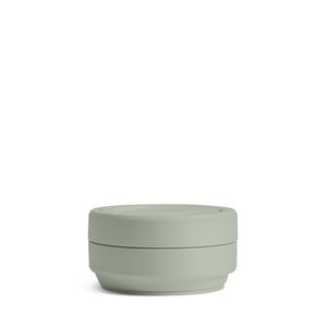 Стакан складной силиконовый Stojo Pocket Cup Sage, 12 oz / 355 мл