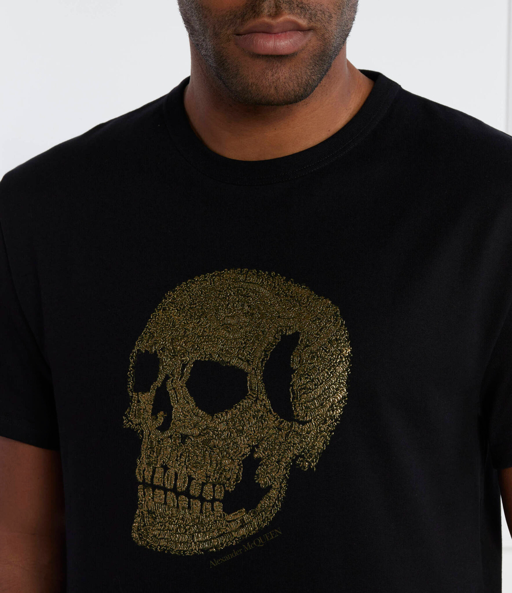 Футболка Alexander McQueen - черный(781979 QTAA4)