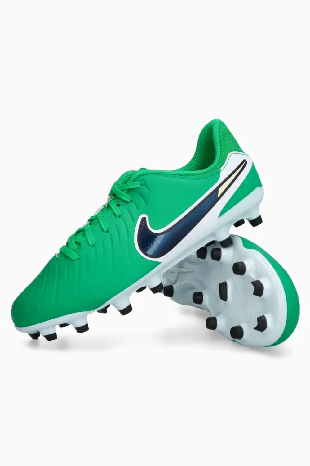 Бутсы Nike Tiempo Legend 10 Academy FG/MG Junior - зеленый