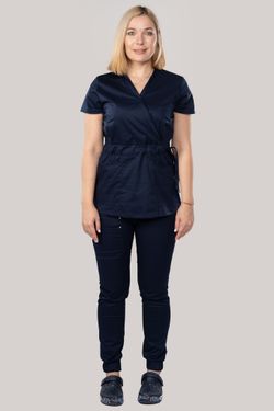 Костюм медицинский женский 386 СИНИЙ