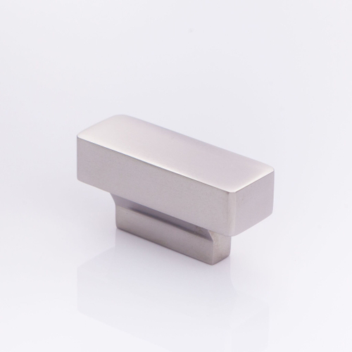 Ручка кнопка мебельная полоса/мат.хром