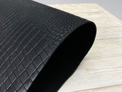 Тусон цв. Черный / Tucson Black, толщ. 3,5+ мм, ременная кожа