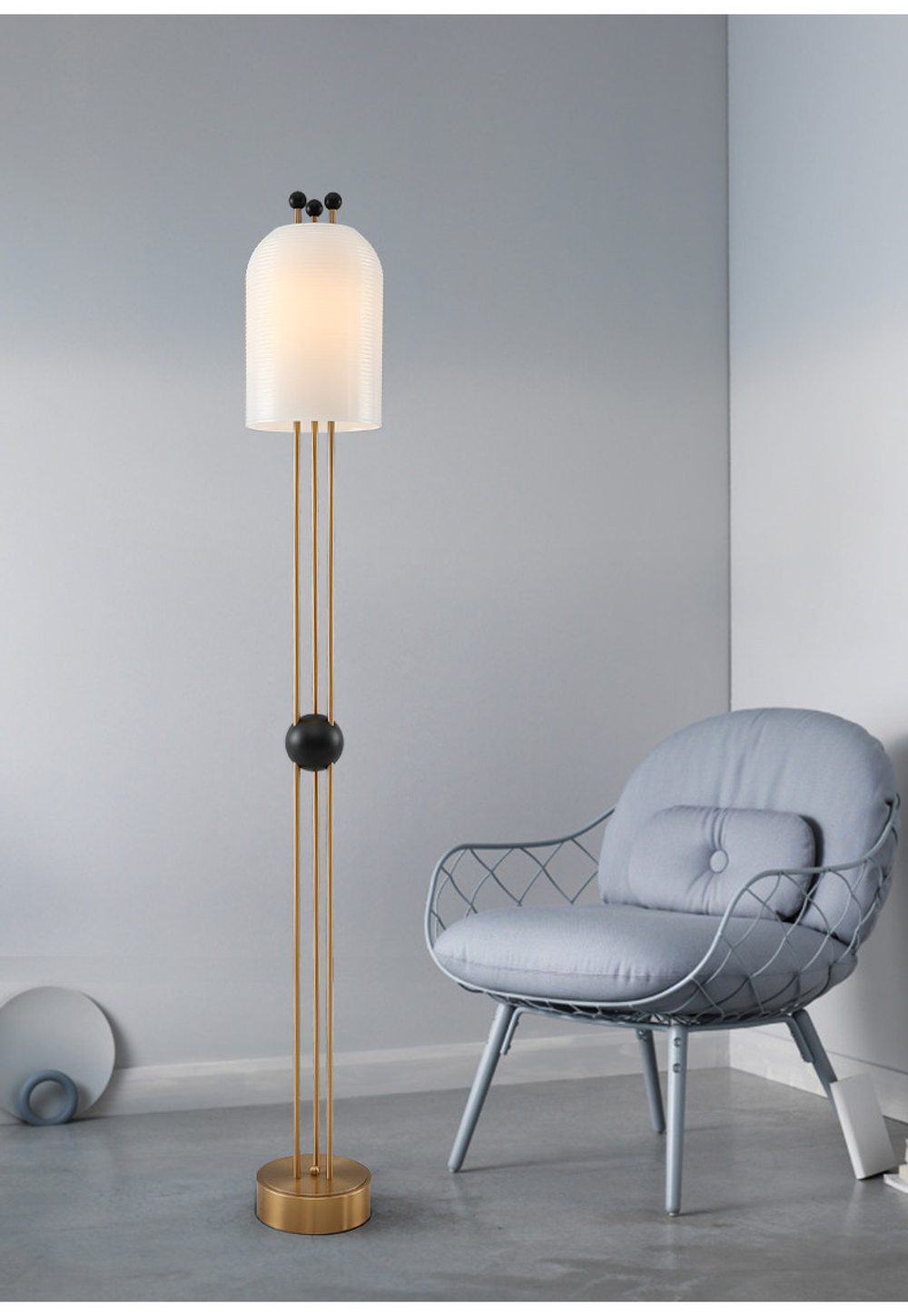 Floor design lamp Lantern by Apparatus