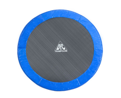 Батут DFC Trampoline Fitness 8 футов (244 см) с внеш. сеткой, син