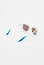 Спортивные очки 100% HUDSON - Jorge Martin SE Polished Clear - HiPER Blue Multilayer Mirror Lens
