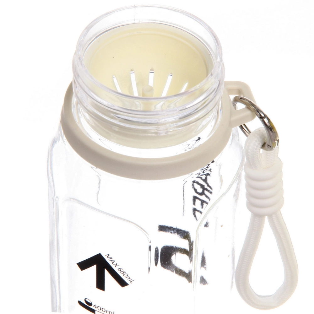 Бутылка питьевая пластиковая 680мл «Отличный день», микс цветов