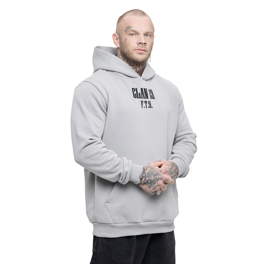 Худи Clan 13 Bas, серый