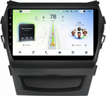 Магнитола для Hyundai Santa Fe 3 2012-2018 (климат на ШГУ) - Teyes CC4L монитор 9" IPS на Android 14, Snapdragon 662, CarPlay, 4G SIM-слот