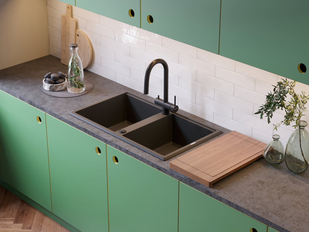 Мойка Omoikiri Tedori 86-2-WH Tetogranit | Белый