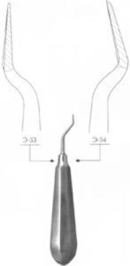 Элеватор зубной штыковидный медиальный 1М ВР-Э-53