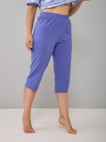 Пижама с бриджами КД-063/сиреневый-огурцы