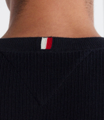 Свитер CHAIN RIDGE STRUCTURE Tommy Hilfiger - темно-синий(MW0MW33511)