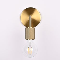 Бра Rh Utilitaire Single Sconce Brass By Imperiumloft
