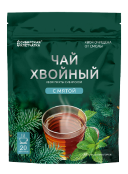 Хвойный чай с МЯТОЙ