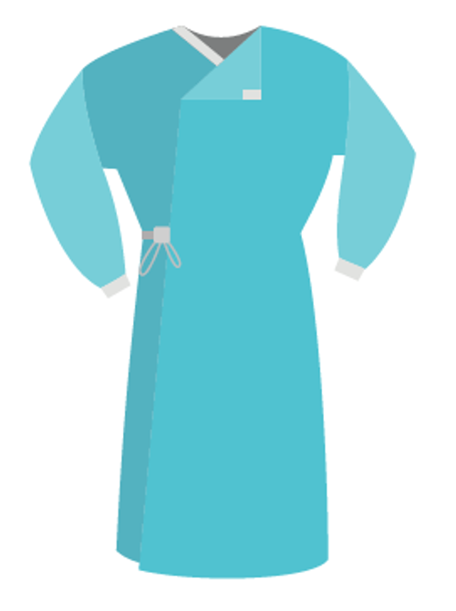 Халат хирургический стерильный Евростандарт