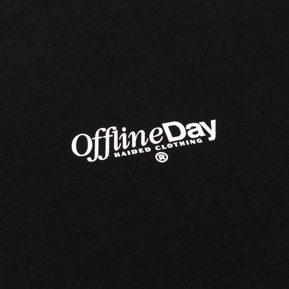 Футболка HAIDED OFFLINE DAY Черный