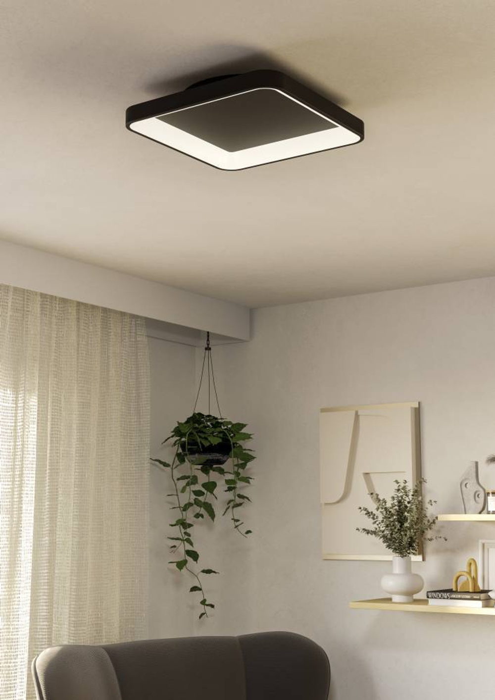 Потолочный светодиодный светильник Eglo LORETELLO 901252