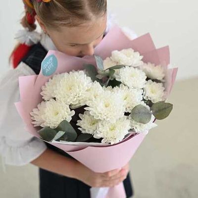 Букет "Облако Хризантем"