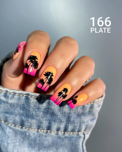 Пластина Swanky Stamping 166