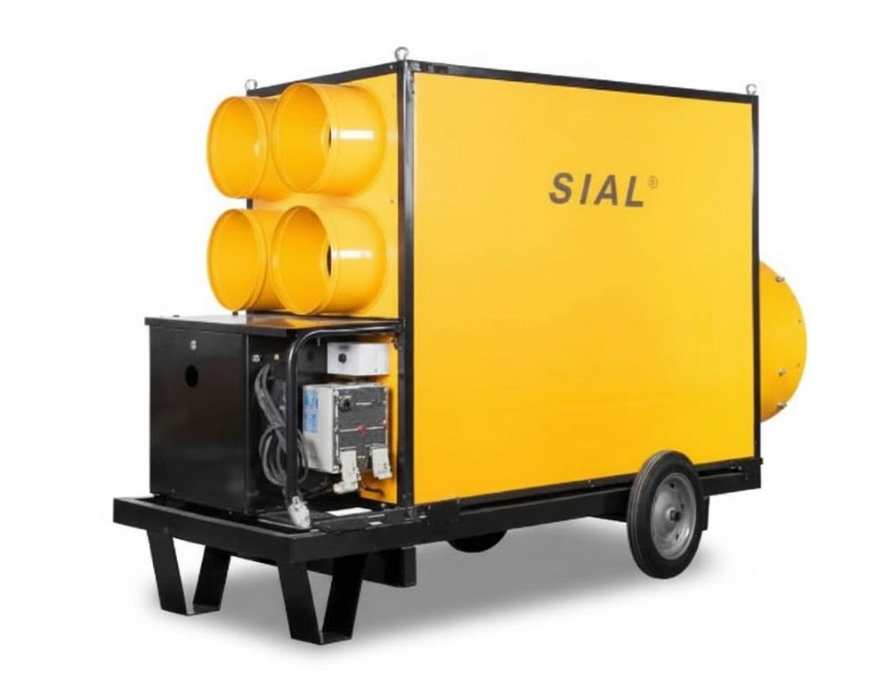 Теплогенератор дизельный SIAL IY135W - [135 кВт / 220V] промышленный тип