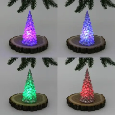 Сувенир с подсветкой «Волшебная красавица» 12 см, Серебро (работает от батареек LR44*3)