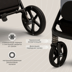 Детская коляска Sweet Baby Cupola New 3 в 1 Slate Grey