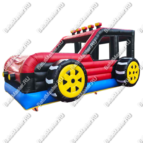 Коммерческий надувной батут "Внедорожник", 6*4*2,5 м