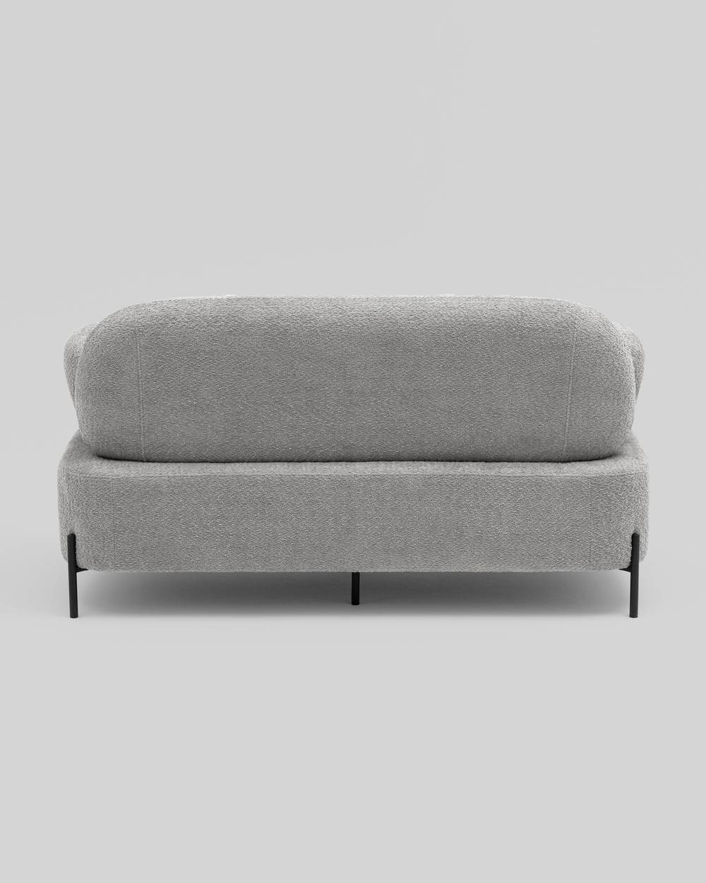 Диван Кэнди ткань букле светло-серый