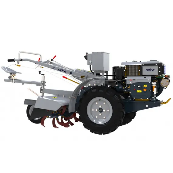 Мотоблок "СКАУТ" 101 DE (с почвофрезой и сиденьем)