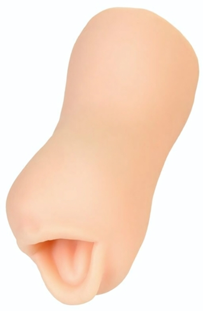 Нежный мастурбатор-ротик (Цвет: телесный)