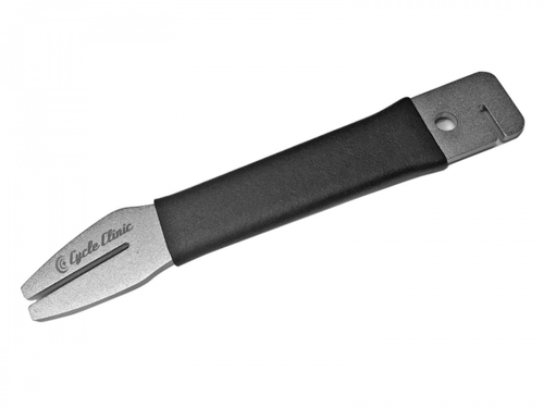 Инструмент CC BR05 для ремонта погнутых тормозных дисков, 2 паза различной глубины с рукояткой с вини покрытием Cycle Clinic AUTHOR