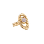 Кольцо двойное Possebon Opaline 18 мм K7158.25/17.8 BW/G