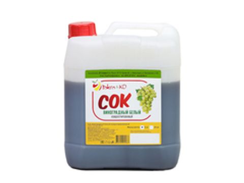 Сок виноград белый концентрированный