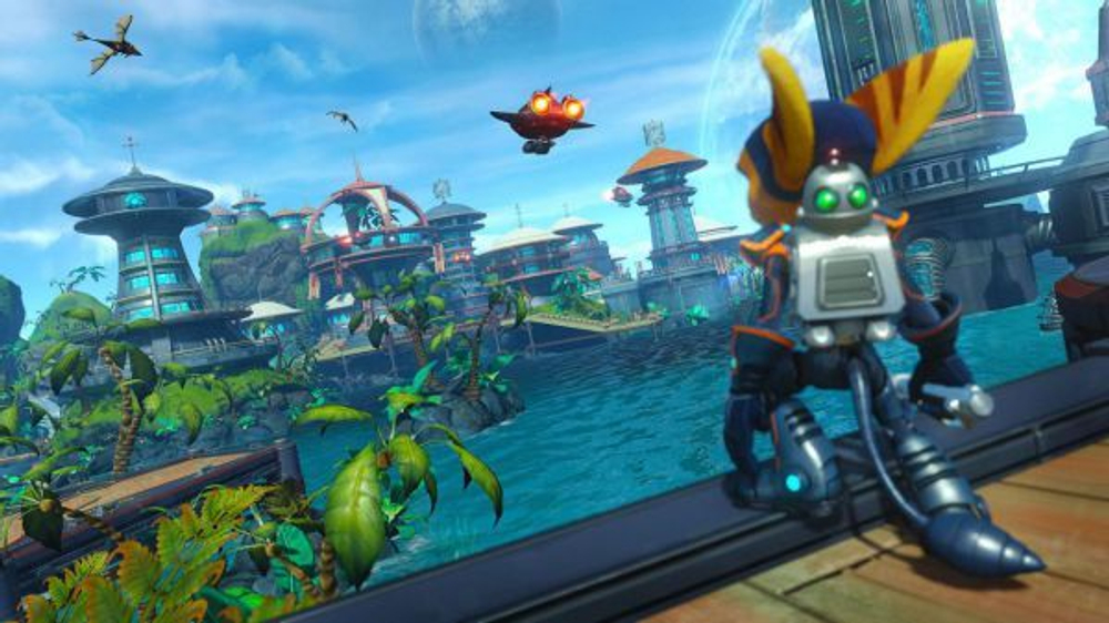 Ratchet & Clank (Хиты PlayStation) (диск для PS4, полностью на русском языке)
