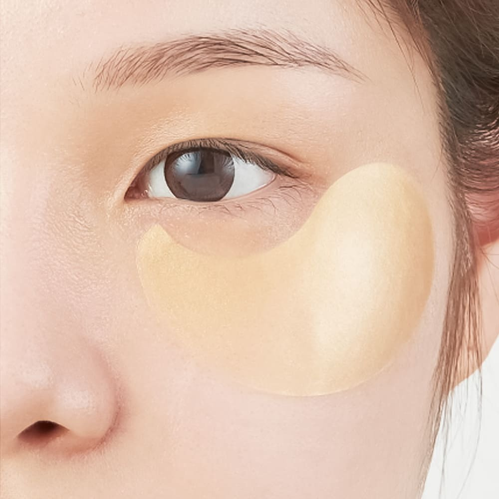 Гидрогелевые патчи с шёлком и золотом JMsolution Golden Cocoon Home Esthetic Eye Patch, 60 штук