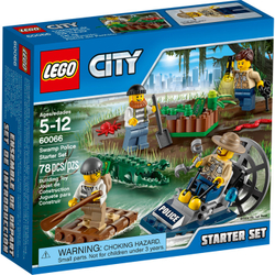 LEGO City: Набор Новая лесная полиция для начинающих 60066 — Swamp Police Starter — Лего Сити Город