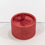 Коробка Ювелирная 5х3 см с бантом (Красный)