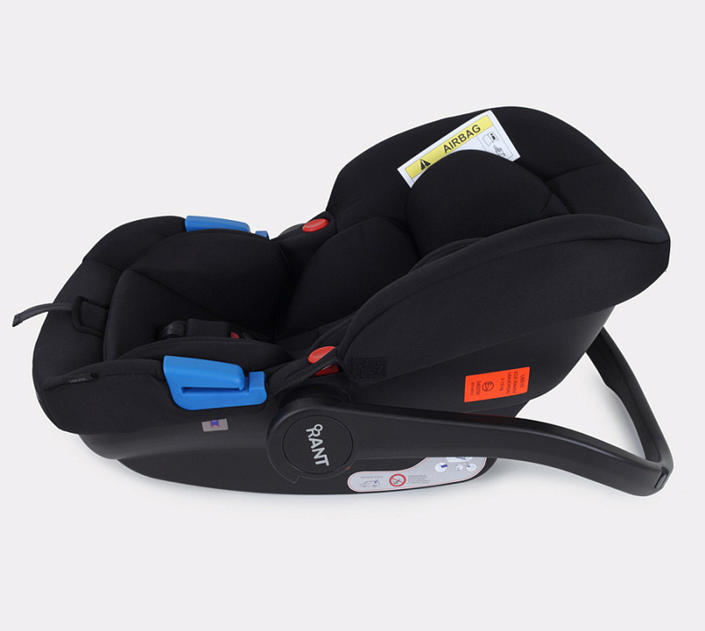Детская коляска Rant Moss 3 в 1 с автокреслом Rant Cruise Black Classic Grey
