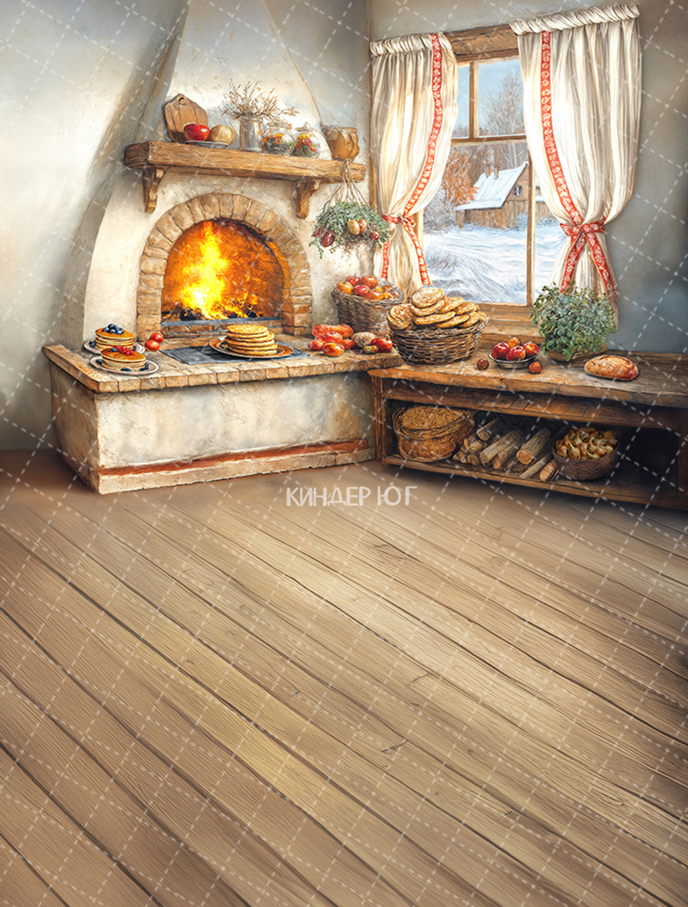 Фотофон "Масленица" арт. ФФ913-3а